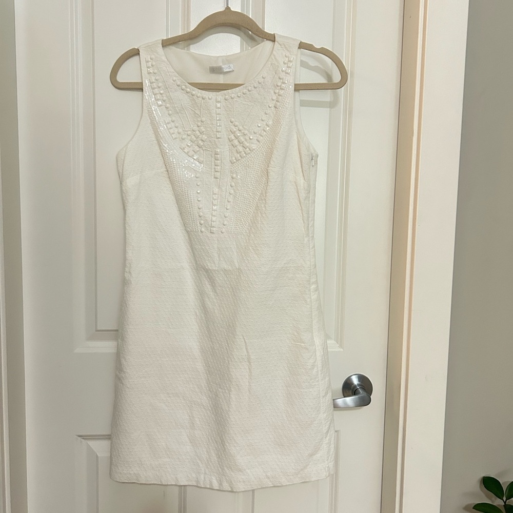Promod White Dress (Like New) (EU 38)